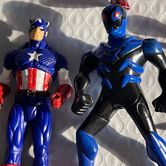 Marvel Spiderman & Other DC Comic Superhero Figures- 8 Total - Picture 2 of 16